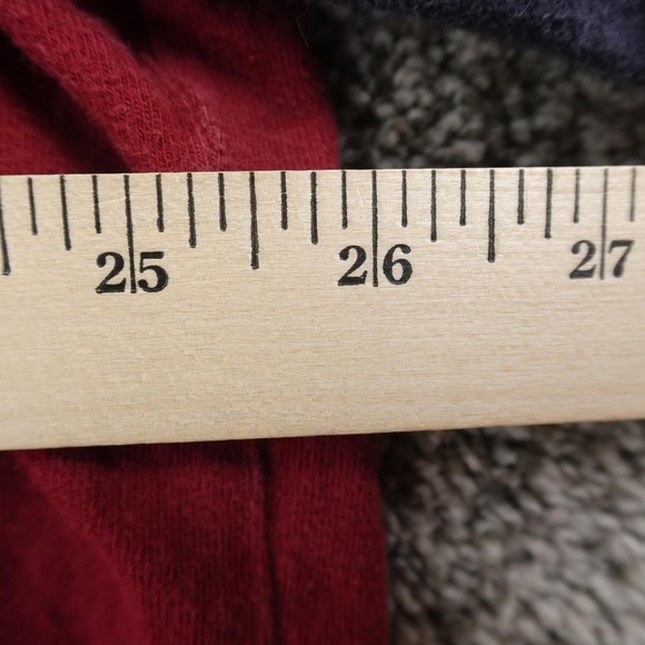 Old Navy Rugby Shirt Mens 2XL Blue Red Colorblock Polo Short Sleeve Preppy Y2K - Picture 7 of 9